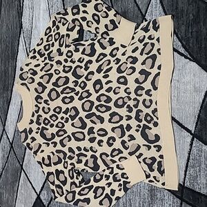 AVA & VIV LEOPARD PRINT 🐆 SWEATER